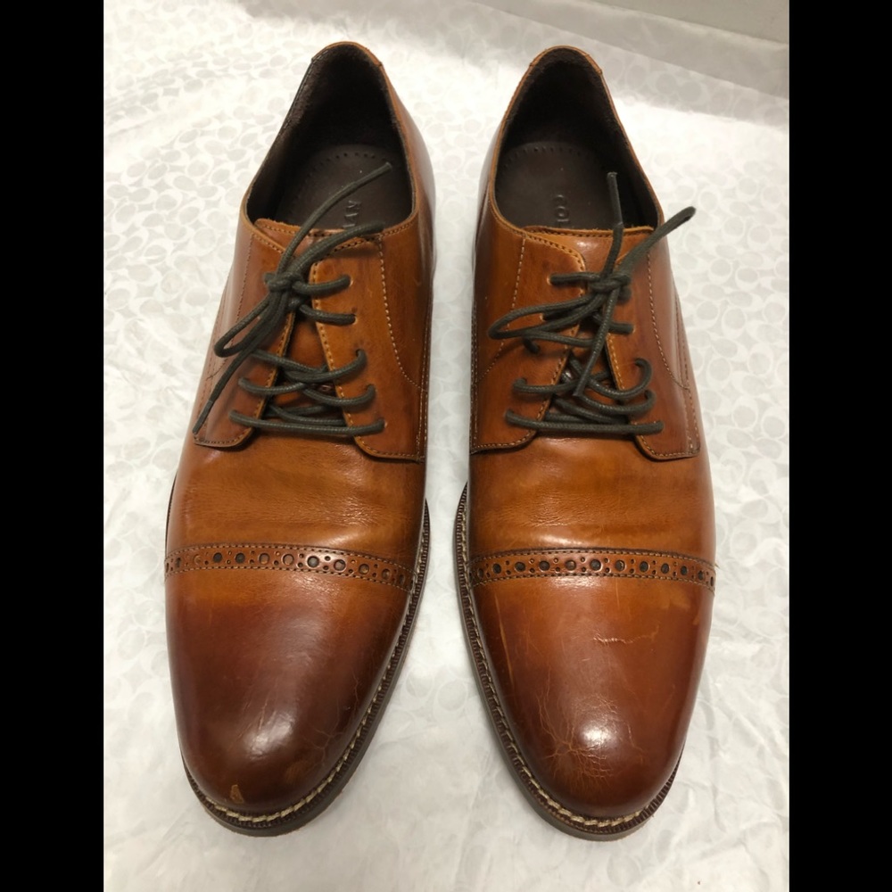 Men’s Cole Haan Brown Oxford Shoes sz 8.5